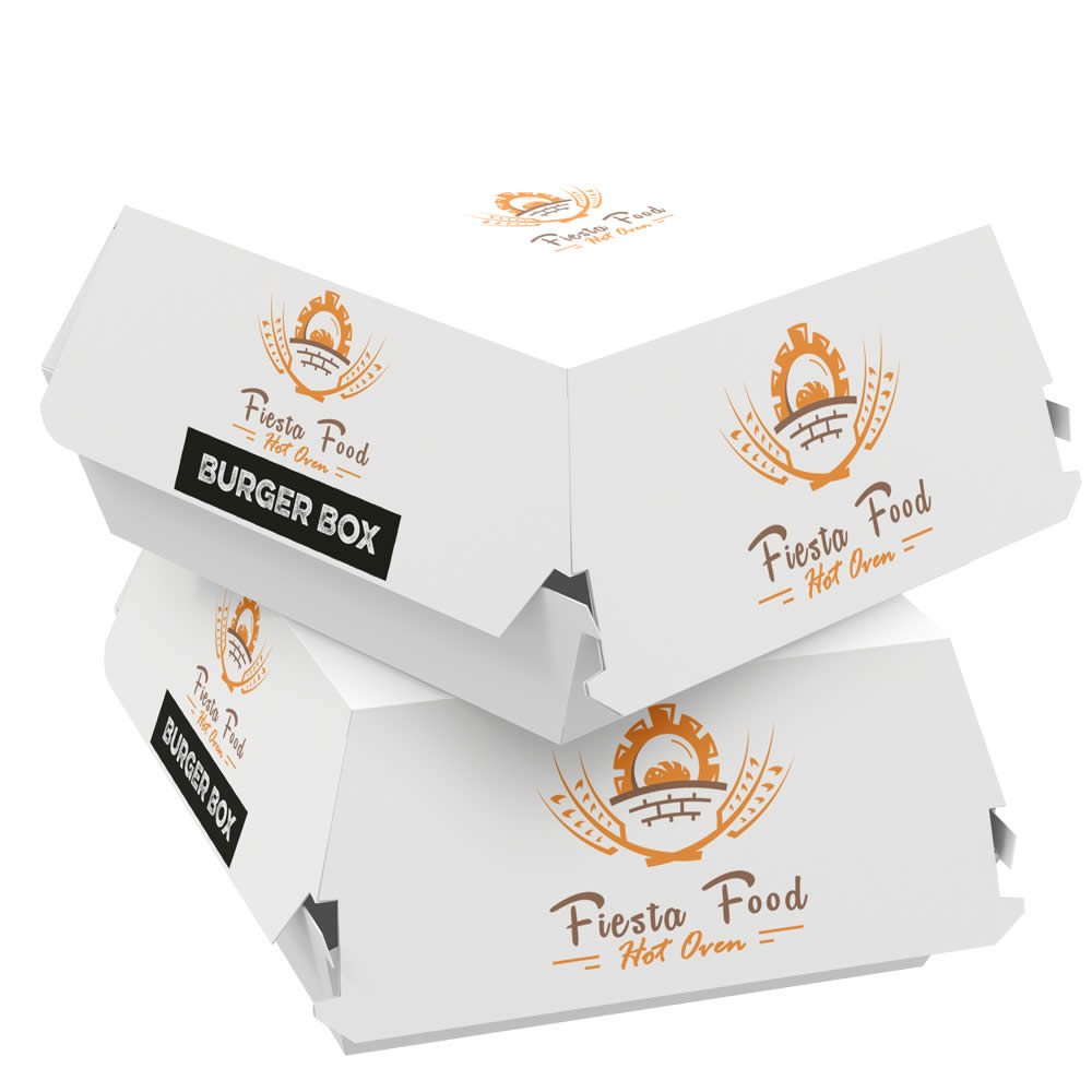 White_American_Burger_Boxes White Burger Boxes